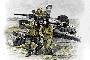 Zvezda 1/35 Russian Modern Tank Crew 3615