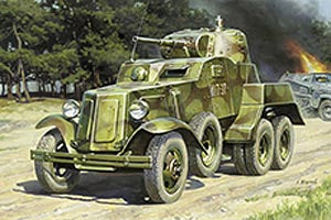 Zvezda 1/35 Soviet Armored Car BA-10 3617