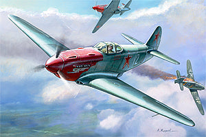 Zvezda 1/48 YAK-3 Soviet WWII Fighter 4814