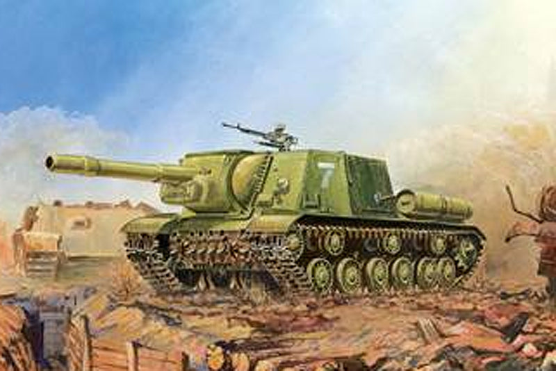 Zvezda 1/72 ISU-152 Soviet Tank Destroyer 5026