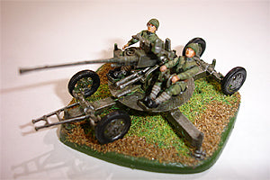 Zvezda 1/72 Soviet Anti-Aircraft Gun with Crew 6115