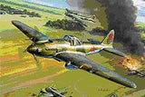 Zvezda 1/144 Soviet Stormovik Il-2 mod 1941 6125