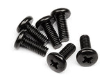 HPI SPARES BINDER HEAD SCREW M4X10MM (6PCS) (HPI7)