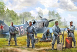 Zvezda 1/72 Soviet Airforce Ground Crew 6187