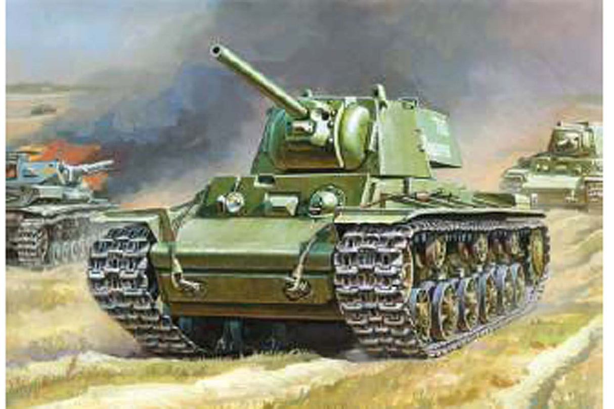 Zvezda 1/100 KV-1W/ T-32 GUN 6190