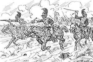 Zvezda 1/72 Russian Dragoons 6811