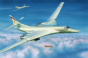 Zvezda 1/144 Tupolev TU-160 Russian Strategic Bomber 7002