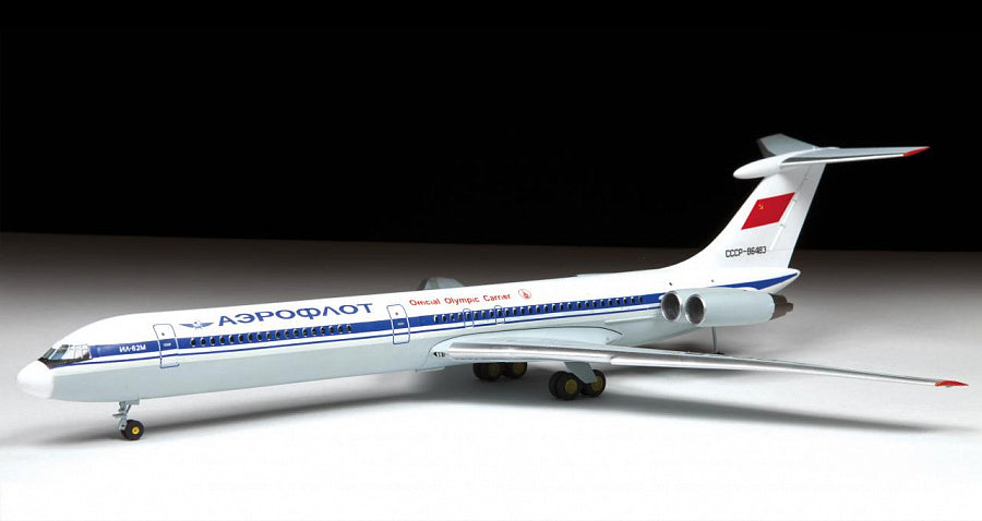 Zvezda 1/144 Soviet Civil airliner IL-62M 7013