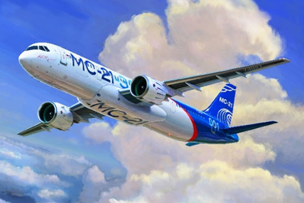 Zvezda 1/144 IRKUT MC-21 CIVILIAN PLANE 7033