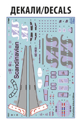 Zvezda 1/144 Airbus A320neo SAS Scandinavian 7037