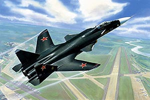 Zvezda 1/72 SUKHOI S-37 BERKUT 7215