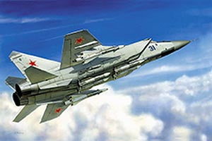 Zvezda 1/72 MIG-31 Soviet Interceptor 7229