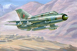 Zvezda 1/72 MIG-21 BIS Soviet Fighter 7259