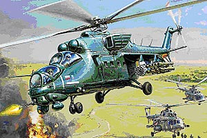 Zvezda 1/72 MIL MI-35 7276