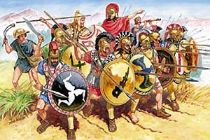 Zvezda 1/72 Greek Infantry 8005
