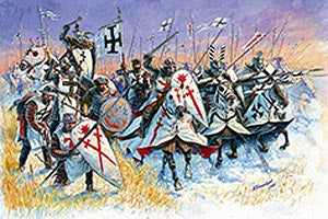 Zvezda 1/72 LIVONIAN KNIGHTS 8016