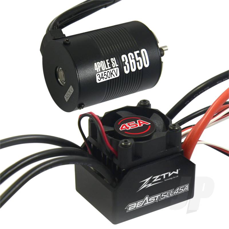 1:10 Beast SLL Combo with 45A ESC + 4P SL 3650B 3450Kv Motor