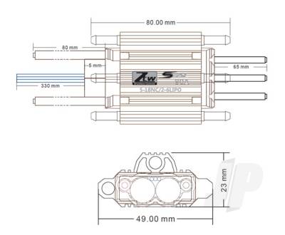 Seal 90A SBEC ESC (2-6 Cells)