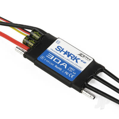 ZTW Shark 30A SBEC ESC G2 (2-4 Cells) (Water-cooled)